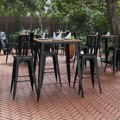 Комплект барный: стол, 2 стула UrbanBar - купить в Малом Гангозере