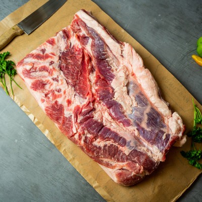 Свинина ребрышки мясные 900 г - купить в Малом Гангозере